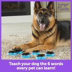 Load image into Gallery viewer, Talking Pet Essential Words 6-Piece Buttons for Dog Communication, Dog Toys