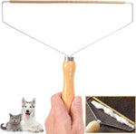 Load image into Gallery viewer, 9 X 10 Inch Large Carpet Rake, Dog Cat Pet Hair Remover, Reusable Scraper Tool