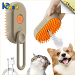 Load image into Gallery viewer, Steamy Dog Brush Electric Spray Cat Hair Brush 3 In1 Dog Steamer Brush for Massage Pet Grooming Removing Tangled and Loose Hair