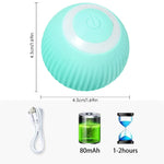Load image into Gallery viewer, Electric Dog Toys Smart Puppy Ball Toys for Cat Small Dogs Funny Auto Rolling Ball Self-Moving Puppy Games Toys Pet Accessories
