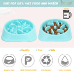Load image into Gallery viewer, Dog Feeder Slow Eating Pet Bowl Eco-Friendly Non-Toxic Preventing Choking Healthy Design Bowl for Dog Pet Stop Bloat Bowl