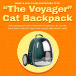 Load image into Gallery viewer, Carrier Bag - Premium Transparent Bubble Capsule Pet Carrier for Small, Medium Cats - Airline Approved Cat Bubble Backpack with Removable Mat, Side Pocket and Adjustable Straps