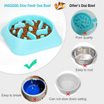 Load image into Gallery viewer, Dog Feeder Slow Eating Pet Bowl Eco-Friendly Non-Toxic Preventing Choking Healthy Design Bowl for Dog Pet Stop Bloat Bowl