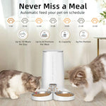 Load image into Gallery viewer, Automatic Cat Feeder Pet Smart Cat Food Kibble Dispenser Remote Control Wifi Button Auto Feeder for Cats Dog Accessories