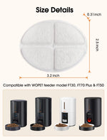 Load image into Gallery viewer, 4 Packs Desiccant Packets, Keep Cat Food & Dog Food Dry and Fresh, for Model FT50, FT50D, FT70, FT80, FT90