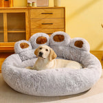 Load image into Gallery viewer, Fluffy Dog Bed Plush Kennel Accessories Pet Products Large Dogs Beds Bedding Sofa Basket Small Mat Cats Big Cushion Puppy Pets