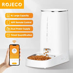 Load image into Gallery viewer, Automatic Cat Feeder Pet Smart Cat Food Kibble Dispenser Remote Control Wifi Button Auto Feeder for Cats Dog Accessories