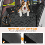 Load image into Gallery viewer, Dog Car Seat Cover for Back Seat,Waterproof Hammock with Mesh Window, Anti-Scratch Nonslip Car Seat Protector for Dogs, 600D Heavy Duty Dog Seat Cover for Cars Trucks and Suvs