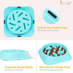 Load image into Gallery viewer, Dog Feeder Slow Eating Pet Bowl Eco-Friendly Non-Toxic Preventing Choking Healthy Design Bowl for Dog Pet Stop Bloat Bowl