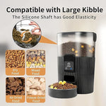 Load image into Gallery viewer, Smart Automatic Pet Feeder, Wifi-Enabled Pet Feeder for Cat and Dog, Compatible with Alexa & Echo, Features 15-Cup Capacity and Timed Dispensing, Remote Feeding up to 10 Meals Daily via App Control