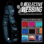 Load image into Gallery viewer, Martingale Collar for Dogs | Reflective Nylon Dog Collar for Large Dogs, Medium and Small Dogs | No Pull Pet Training Collar | Quick Release Buckle, Adjustable Pet Collar