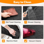 Load image into Gallery viewer, Dog Car Seat Cover for Back Seat,Waterproof Hammock with Mesh Window, Anti-Scratch Nonslip Car Seat Protector for Dogs, 600D Heavy Duty Dog Seat Cover for Cars Trucks and Suvs
