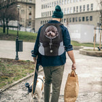 Load image into Gallery viewer, Dog Backpack, Puppy Backpack, Pet Carrier Backpack Small Dog Backpack Carrier Pet Travel Carrier Dog Front Carrier with Breathable Head Out Design and Padded Shoulder for Hiking Outdoor Travel(S)