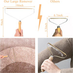 Load image into Gallery viewer, 9 X 10 Inch Large Carpet Rake, Dog Cat Pet Hair Remover, Reusable Scraper Tool