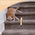 Load image into Gallery viewer, 9 X 10 Inch Large Carpet Rake, Dog Cat Pet Hair Remover, Reusable Scraper Tool