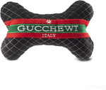 Load image into Gallery viewer, Runway Pup Collection | Unique Squeaky Parody Plush Dog Toys – Prêt-À-Porter Dog Bones, Balls & More