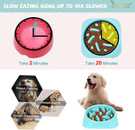 Load image into Gallery viewer, Dog Feeder Slow Eating Pet Bowl Eco-Friendly Non-Toxic Preventing Choking Healthy Design Bowl for Dog Pet Stop Bloat Bowl
