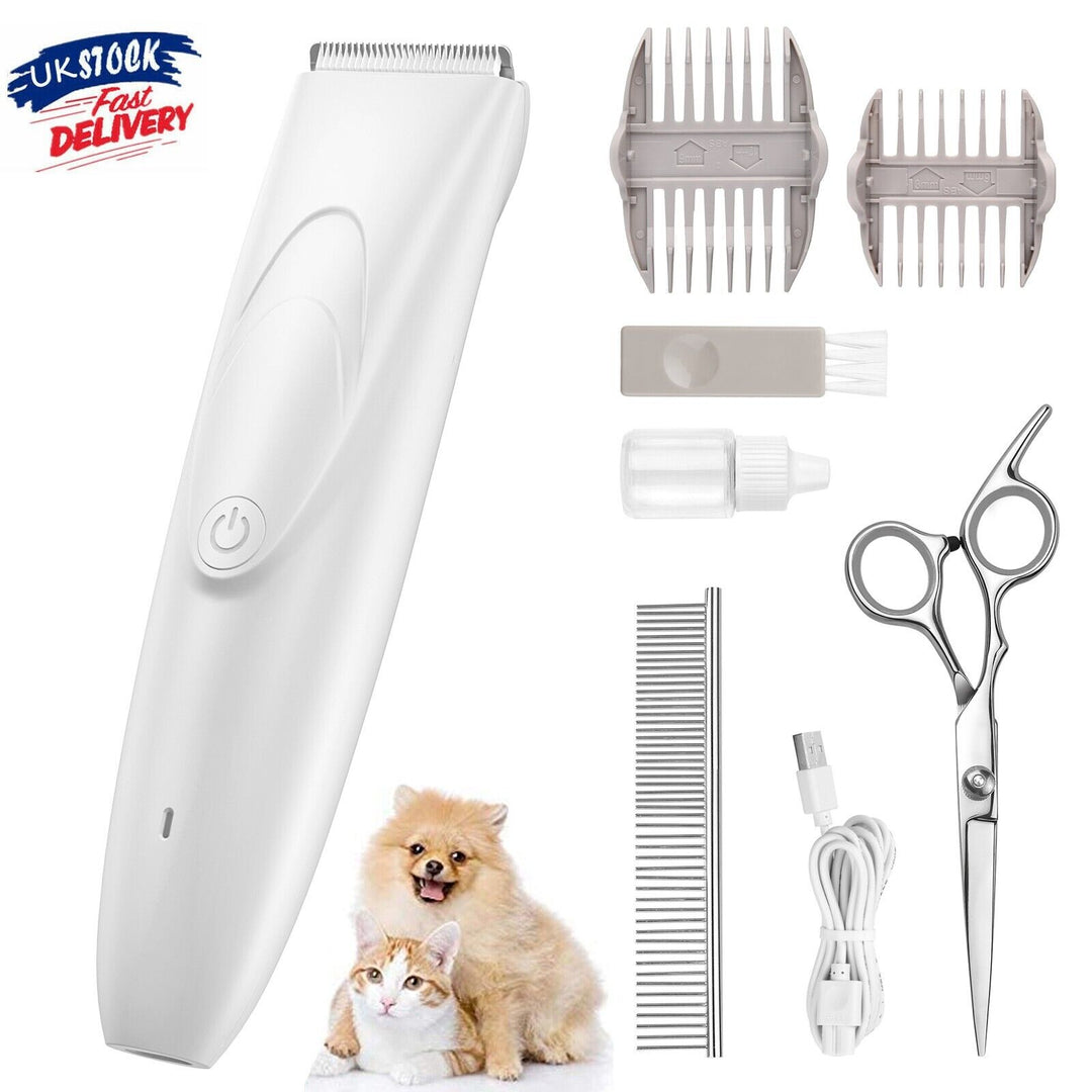 Professional Pet Dog Grooming Clipper Thick Fur Hair Trimmer Electric Shaver Set