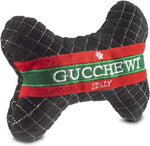 Load image into Gallery viewer, Runway Pup Collection | Unique Squeaky Parody Plush Dog Toys – Prêt-À-Porter Dog Bones, Balls &amp; More
