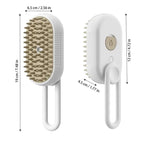 Load image into Gallery viewer, Steamy Dog Brush Electric Spray Cat Hair Brush 3 In1 Dog Steamer Brush for Massage Pet Grooming Removing Tangled and Loose Hair
