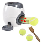 Load image into Gallery viewer, Dog Pet Toys 2 in 1 Tennislauncher Automatic Throwing Machine Pet Ball Throw Device Interactive Pet Feeder Toy for All Size Dog
