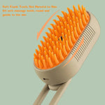 Load image into Gallery viewer, Steamy Dog Brush Electric Spray Cat Hair Brush 3 In1 Dog Steamer Brush for Massage Pet Grooming Removing Tangled and Loose Hair
