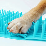 Load image into Gallery viewer, Pet Paw Cleaner Soft Silicone Foot Cleaning Brush Portable Pet Dogs Towel Foot Washer Cleaning Bucket Clean Brush Supplies
