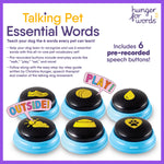 Load image into Gallery viewer, Talking Pet Essential Words 6-Piece Buttons for Dog Communication, Dog Toys
