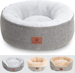 Load image into Gallery viewer, Cat Beds for Indoor Cats,Small Dog Bed,Cuddler Dog Beds,Calming Dog Bed Donut,Soft Anxiety Cozy Pet Beds,Puppy Bed for Small/Medium Dogs Washable Roun
