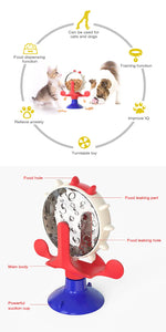 Load image into Gallery viewer, Rotatable Ferris Wheel Interactive Dog Treat Feeder
